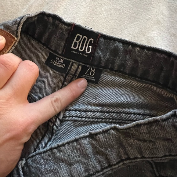BDG charcoal Slim Straight Jeans - Picture 2 of 3
